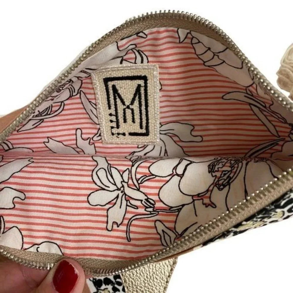 Boho Upcycled Clutch Bag - Picture 4 of 4